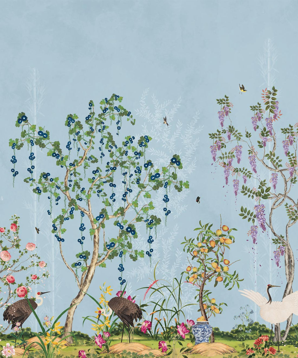 Oriental Garden Mural