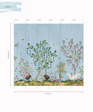 Load image into Gallery viewer, KH-Oriental-Garden-Mural-Sky-Part1-Mural-Map