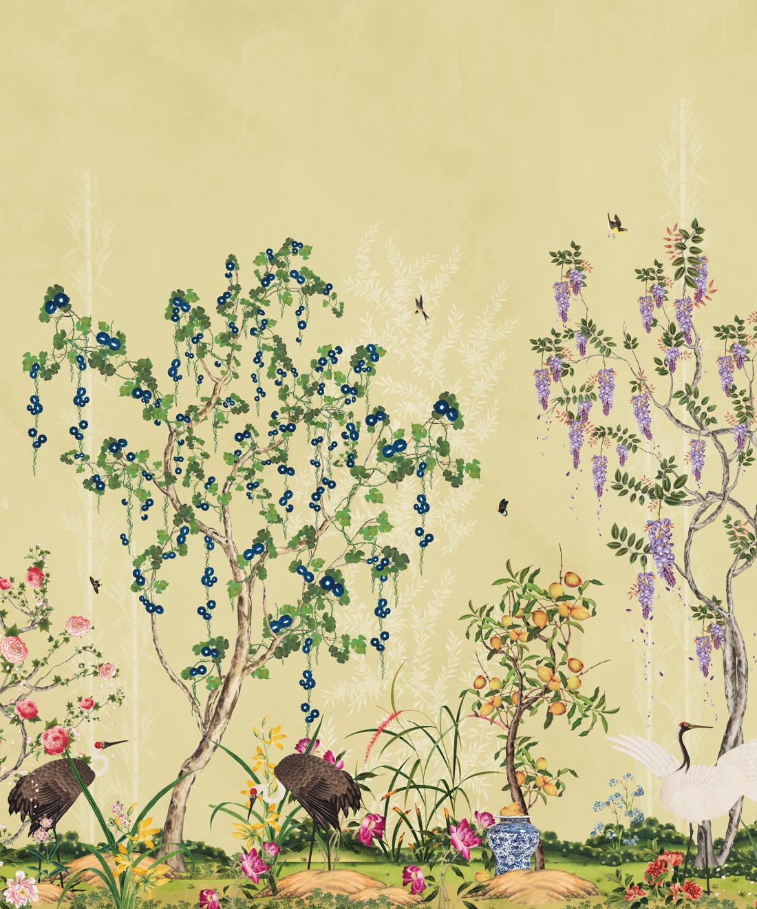 Oriental Garden Mural