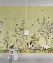 Load image into Gallery viewer, Oriental Garden Mural • Sun • Part 2 • Insitu