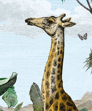 Load image into Gallery viewer, Etched Safari Mural • Day • Scale
