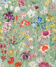 Load image into Gallery viewer, J'Adore Wallpaper • Mint • Swatch