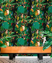 Load image into Gallery viewer, Festa Wallpaper • Night • Insitu