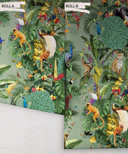 Load image into Gallery viewer, Festa Wallpaper • Sprout • Rolls