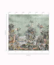 Load image into Gallery viewer, Eden Mural • Greenery • Panels