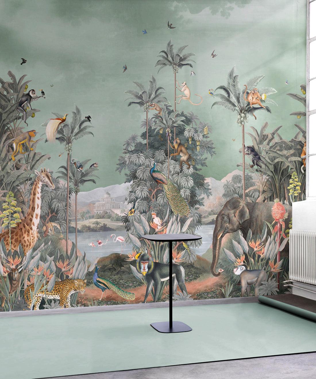 Eden Mural • Greenery • Insitu