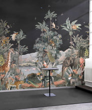 Load image into Gallery viewer, Eden Mural • Night • Insitu