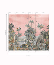 Load image into Gallery viewer, Eden Mural • Pink • Panels