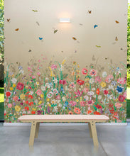 Load image into Gallery viewer, Jardin Mural • Gold • Insitu