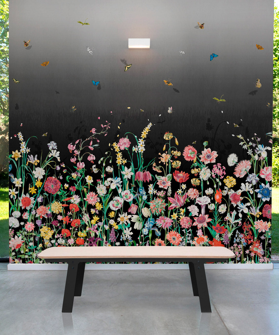 Jardin Mural • Night • Insitu