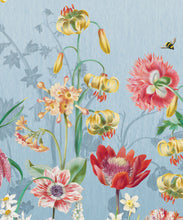 Load image into Gallery viewer, Jardin Mural • Powder Blue • Swatch