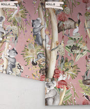 Load image into Gallery viewer, Dreamtime Wallpaper • Coral • Rolls