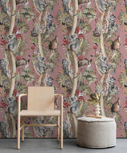 Load image into Gallery viewer, Dreamtime Wallpaper • Coral • Insitu