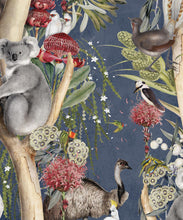 Load image into Gallery viewer, Dreamtime Wallpaper • Marine • Swatch