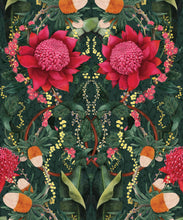 Load image into Gallery viewer, Waratah Medley • Kingdom Home • Swatch • Evergreen