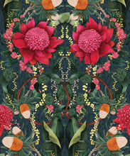 Load image into Gallery viewer, Waratah Medley • Kingdom Home • Swatch • Marine