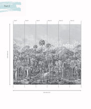 Load image into Gallery viewer, Kimberley Mural • Kingdom Home • Roll 2b • Monochrome