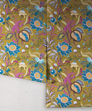 Load image into Gallery viewer, Magic Garden Collection by Kingdom Home - Olympus Wallpaper - Colourway: Empire Ochre - Roll