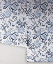 Load image into Gallery viewer, Magic Garden Collection by Kingdom Home - Olympus Wallpaper - Colourway: Porcelain Shadow - Roll