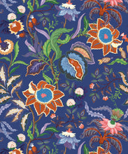 Load image into Gallery viewer, Magic Garden Collection by Kingdom Home - Olympus Wallpaper - Colourway: Sapphire Grove - Swatch