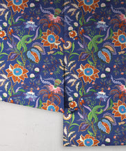Load image into Gallery viewer, Magic Garden Collection by Kingdom Home - Olympus Wallpaper - Colourway: Sapphire Grove - Roll