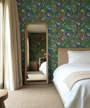 Load image into Gallery viewer, Magic Garden Collection by Kingdom Home - Olympus Wallpaper - Colourway: Verdant Spell- Insitu