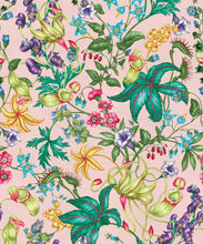 Load image into Gallery viewer, Magic Garden Collection by Kingdom Home - Alnwick Wallpaper - Colourway: Coral Blush - Swatch