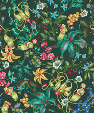 Load image into Gallery viewer, Magic Garden Collection by Kingdom Home - Alnwick Wallpaper - Colourway: Emerald Temple - Swatch