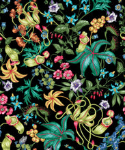 Load image into Gallery viewer, Magic Garden Collection by Kingdom Home - Alnwick Wallpaper - Colourway: Noir Garden - Swatch