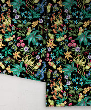 Load image into Gallery viewer, Magic Garden Collection by Kingdom Home - Alnwick Wallpaper - Colourway: Noir Garden - Roll