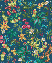Load image into Gallery viewer, Magic Garden Collection by Kingdom Home - Alnwick Wallpaper - Colourway: Twilight Vine- Swatch
