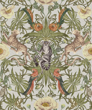 Load image into Gallery viewer, Magic Garden Collection by Kingdom Home - Green Magic Wallpaper - Colourway: Mellow Morning - Swatch