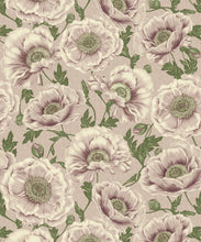 Load image into Gallery viewer, Magic Garden Collection by Kingdom Home - Papaver Wallpaper - Colourway: Vintage Lilac - Swatch