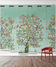 Load image into Gallery viewer, Magic Garden Collection by Kingdom Home - Garden of Sins Mural - Colourway: Absinthe Bloom - Panels