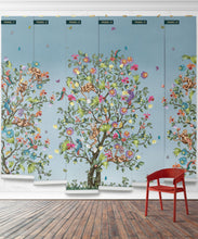 Load image into Gallery viewer, Magic Garden Collection by Kingdom Home - Garden of Sins Mural - Colourway: Bluebell Veil - Panels