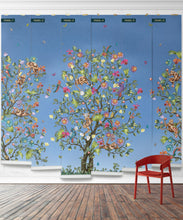 Load image into Gallery viewer, Magic Garden Collection by Kingdom Home - Garden of Sins Mural - Colourway: Celestial Blu - Panels