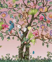 Load image into Gallery viewer, Magic Garden Collection by Kingdom Home - Garden of Sins Mural - Colourway: Forbidden Blush - Swatch