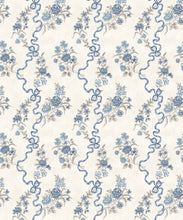 Load image into Gallery viewer, Colette Wallpaper - Colourway: Blue - Swatch
