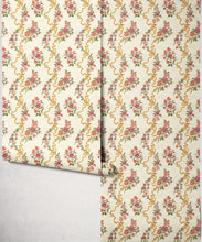 Load image into Gallery viewer, Colette Wallpaper - Colourway: Parchment - Roll