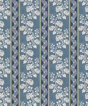 Load image into Gallery viewer, Elise Wallpaper - Colourway: Dark Blue - Swatch