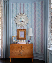Load image into Gallery viewer, Elise Wallpaper - Colourway: Swedish Blue - Insitu