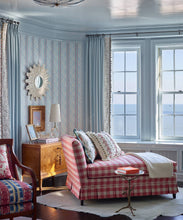 Load image into Gallery viewer, Elise Wallpaper - Colourway: Swedish Blue - Insitu