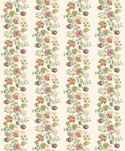 Load image into Gallery viewer, Maya Rose Wallpaper - Colourway: Cream - Swatch