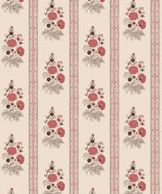 Load image into Gallery viewer, Salomone Wallpaper - Colourway: Brown &amp; Pink - Swatch