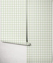 Load image into Gallery viewer, Sam Wallpaper - Colourway: Green - Roll