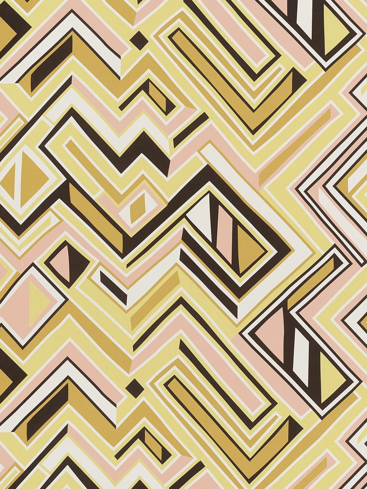 Oka wallpaper in Sorbet