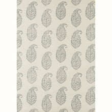 Load image into Gallery viewer, Kashmir Paisley Grasscloth Wallpaper by Peter Dunham - Sapphire/Ivory