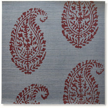 Load image into Gallery viewer, Kashmir Paisley Grasscloth Wallpaper by Peter Dunham