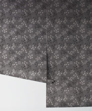 Load image into Gallery viewer, Dainty Wallpaper • Floral Wallpaper • Gray • Rolls