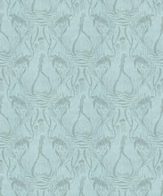 Load image into Gallery viewer, Deep Sea Wallpaper • Floral Wallpaper • Egg Shell • Swatch